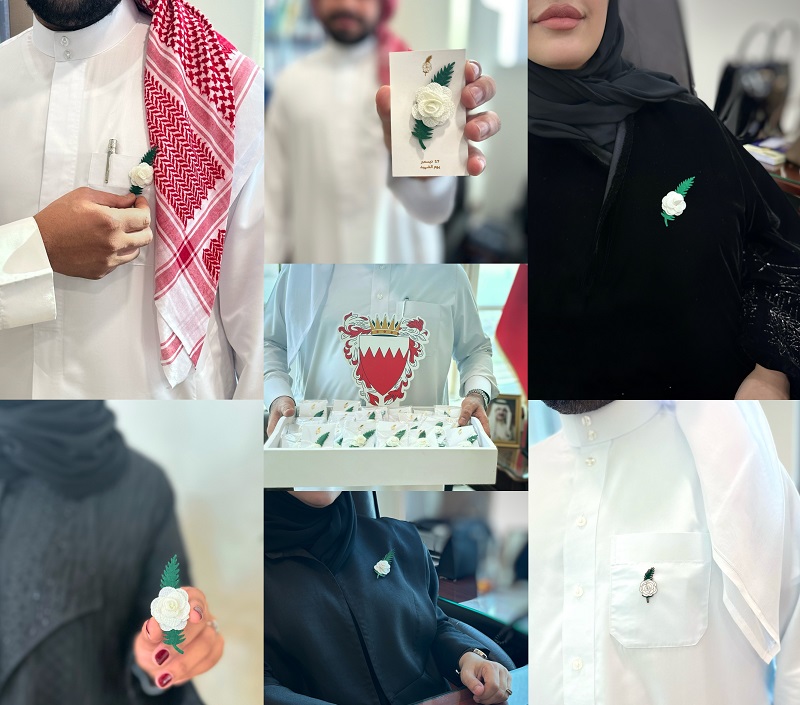 موظفو وزارة شؤون مجلسي الشورى والنواب يرتدون رازجية يوم الشهيد